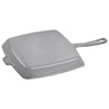 STAUB | GRILL PANS – American Grill – 300 x 300 mm – żeliwo – kolor grafitowo-szary