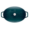 STAUB | SPECIALITIES – forma do pieczenia z pokrywką – owalna – 330 mm – żeliwo – La-Mer