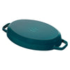 STAUB | SPECIALITIES – forma do pieczenia z pokrywką – owalna – 330 mm – żeliwo – La-Mer