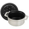 STAUB | LA COCOTTE – Mini Cocotte – Ø 100 mm – żeliwo – biały trufel