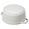 STAUB | LA COCOTTE – Cocotte – Ø 180 mm – żeliwo – biały trufel