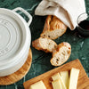 STAUB | LA COCOTTE – Cocotte – Ø 180 mm – żeliwo – biały trufel