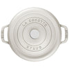 STAUB | LA COCOTTE – Cocotte – Ø 200 mm – żeliwo – biały trufel