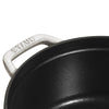STAUB | LA COCOTTE – Cocotte – Ø 260 mm – żeliwo – biały trufel