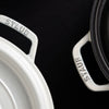 STAUB | LA COCOTTE – Cocotte – Ø 220 mm – żeliwo – biały trufel