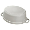 STAUB | LA COCOTTE – Cocotte – owalna – 310 mm – żeliwo – Biały trufle