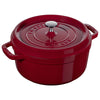 STAUB | LA COCOTTE – Cocotte – Ø 240 mm – żeliwo – kolor bordowy