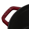 STAUB | LA COCOTTE – Cocotte – Ø 220 mm – żeliwo – kolor bordowy