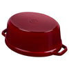 STAUB | LA COCOTTE – Cocotte – owalna – 330 mm – żeliwo – kolor grenadynowy