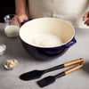 STAUB | Łopatka do ciasta – 300 mm – silikon/drewno – czarna