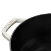 STAUB | LA COCOTTE – La Marmite – Ø 240 mm – żeliwo – biała trufla