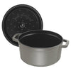 STAUB | LA COCOTTE – Cocotte – Ø 200 mm – żeliwo – kolor grafitowo-szary