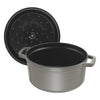 STAUB | LA COCOTTE – Cocotte – Ø 280 mm – żeliwo – kolor grafitowo-szary