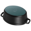 STAUB | LA COCOTTE – Cocotte – owalna – 290 mm – żeliwo – czarna