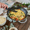 STAUB | SPECIALITIES – Wok z pokrywką szklaną – Ø 370 mm – żeliwo – kolor grafitowo-szary