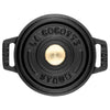 STAUB | LA COCOTTE – Cocotte – Ø 120 mm – żeliwo – czarna
