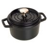 STAUB | LA COCOTTE – Cocotte – średnica 140 mm – żeliwo – czarna