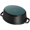 STAUB | LA COCOTTE – Cocotte – owalna – 170 mm – żeliwo – czarna