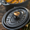 STAUB | LA COCOTTE – Cocotte – owalna – 150 mm – żeliwo – czarna