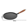 STAUB | PATELNIA - Patelnia do naleśników - Ø 280mm - Żeliwo - Czarny