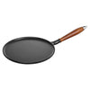STAUB | PATELNIA - Patelnia do naleśników - Ø 280mm - Żeliwo - Czarny