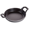 STAUB | SPECIALITIES – Forma do zapiekania – Ø 160 mm – Żeliwo – Kolor grafitowo-szary