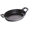 STAUB | SPECIALITIES – Forma do pieczenia – owalna – 210 mm – żeliwo – kolor grafitowo-szary