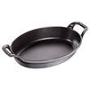 STAUB | SPECIALITIES – Forma do pieczenia – owalna – 240 mm – żeliwo – kolor grafitowo-szary