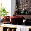 STAUB | LA COCOTTE – Cocotte – owalna – 330 mm – żeliwo – kolor grenadynowy