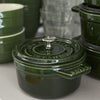 STAUB | LA COCOTTE – Mini Cocotte – Ø 100 mm – żeliwo – kolor zielony bazylia
