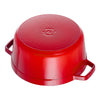 STAUB | LA COCOTTE – Cocotte – Ø 200 mm – żeliwo – kolor wiśniowy