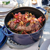 STAUB | LA COCOTTE – Cocotte – Ø 260 mm – żeliwo – ciemnoniebieska