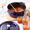 STAUB | Garnek żeliwny LA COCOTTE – Ø 280 mm – ciemnoniebieski