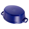 STAUB | LA COCOTTE – Cocotte – owalna – 290 mm – żeliwo – ciemnoniebieska