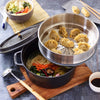 STAUB | LA COCOTTE – Cocotte z wkładem do gotowania na parze – Ø 240 mm – żeliwo – czarna