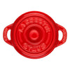 STAUB | CERAMIQUE – Mini Cocotte – Ø 100 mm – okrągła – ceramika – kolor wiśniowy