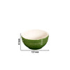 STAUB | CERAMIQUE – Miska – Ø 120 mm – Ceramika – Zielony bazylia