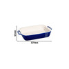 STAUB | CERAMIQUE – Naczynie do zapiekania – 270 x 200 mm – ceramika – ciemnoniebieskie