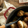STAUB | SPECIALITIES – Wok z pokrywą szklaną – Ø 300 mm – żeliwo – kolor wiśniowy