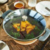 STAUB | SPECIALITIES – Wok z pokrywką szklaną – Ø 300 mm – żeliwo – kolor zielony bazyliowy