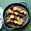 STAUB | GRILL PANS – Pure Grill – patelnia grillowa Ø 300 mm – żeliwo – czarny