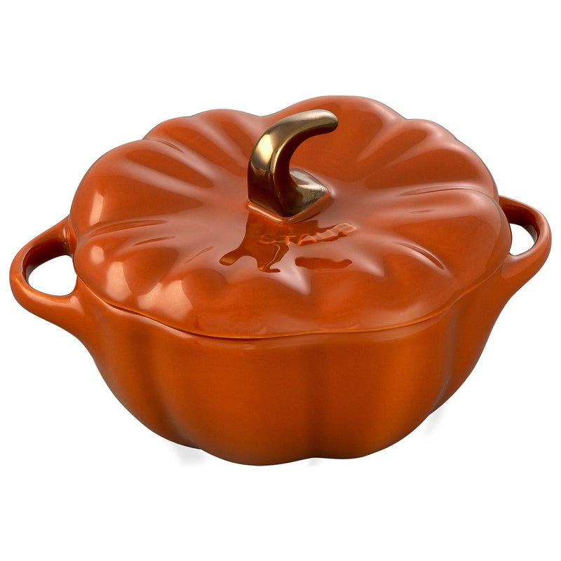 STAUB | Cocotte CERAMIQUE – kształt: dynia – ceramika – Ø 120 mm – cynamonowa