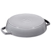 STAUB | PANS – patelnia – średnica 260 mm – żeliwo – kolor grafitowo-szary