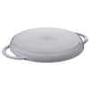 STAUB | GRILL PANS – Pure Grill – patelnia grillowa Ø 300 mm – żeliwo – kolor grafitowo-szary