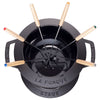 STAUB | Zestaw do fondue SPECIALITIES – żeliwo – Ø 200 mm – czarny
