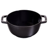STAUB | Zestaw do fondue SPECIALITIES – żeliwo – Ø 200 mm – czarny