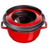 STAUB | SPECIALITIES – Zestaw do fondue – Ø 160 mm – Żeliwo – Czerwień wiśniowa