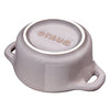STAUB | CERAMIQUE – Mini Cocotte – Ø 100 mm – okrągła – ceramika – kolor antyczny szary