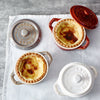 STAUB | CERAMIQUE – Mini Cocotte – Ø 100 mm – okrągła – ceramika – kolor antyczny szary