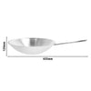 DEMEYERE | APOLLO 7 - Okrągła podstawa woka - Ø 360 mm - Stal nierdzewna